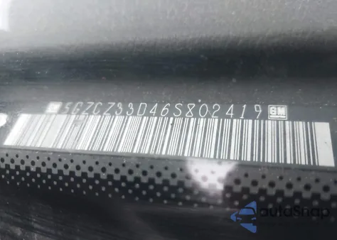 2006 Saturn Vue 4 Cyl из США, поврежденный, VIN 5GZCZ33D46S802419